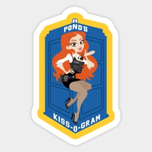 Pond's Kiss-O-Gram Sticker